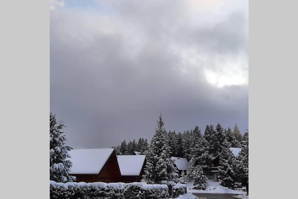 Maison De Bois Finlandaise Au Pied Des Pistes Bolquere Exterior foto